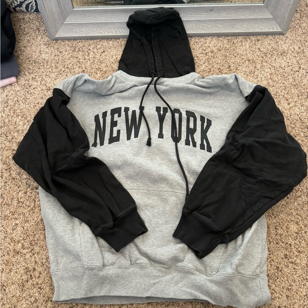 Brandy Melville/John Galt New York Colorblock Hoodie